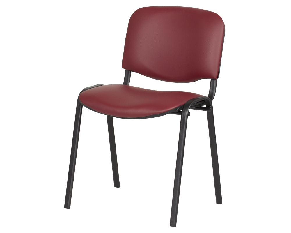 Офис стол Посетителски стол Carmen 1131 LUX - бордо 3