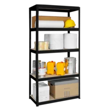  Метален стелаж STAR 180x90x45 см, до 275 кг на рафт - черен 658265 3580505 на топ цена - PIC.bg