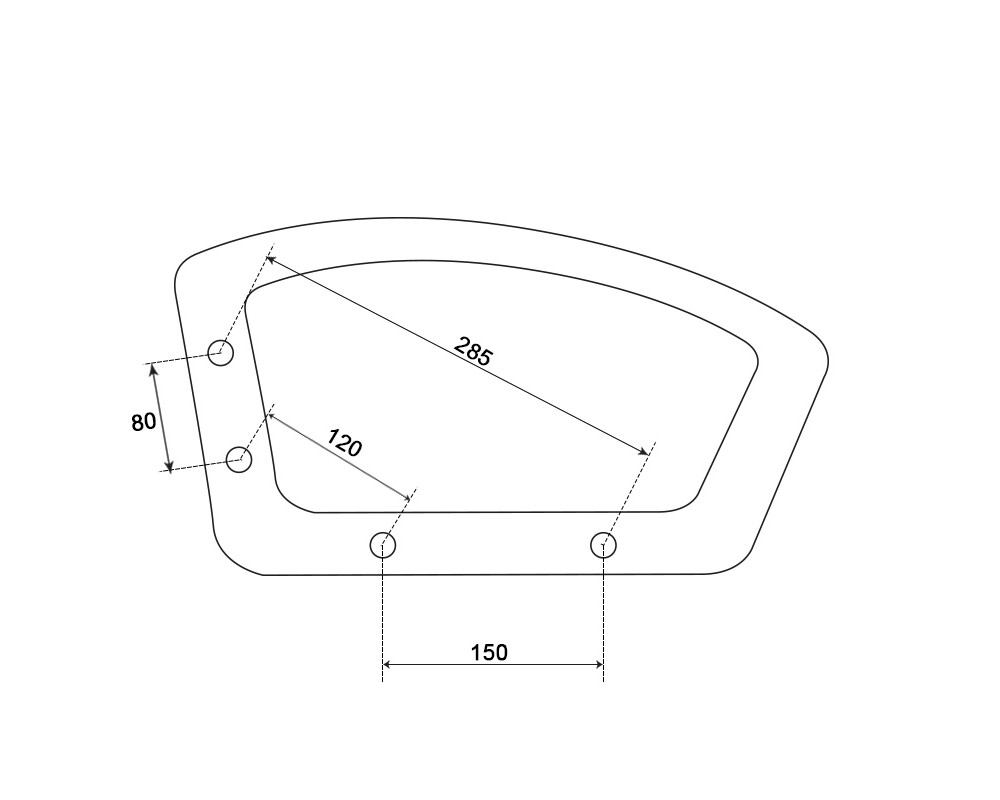 Аксесоар за Офис стол Подлакътник за офис стол 6080+ 6080-1 - десен 2
