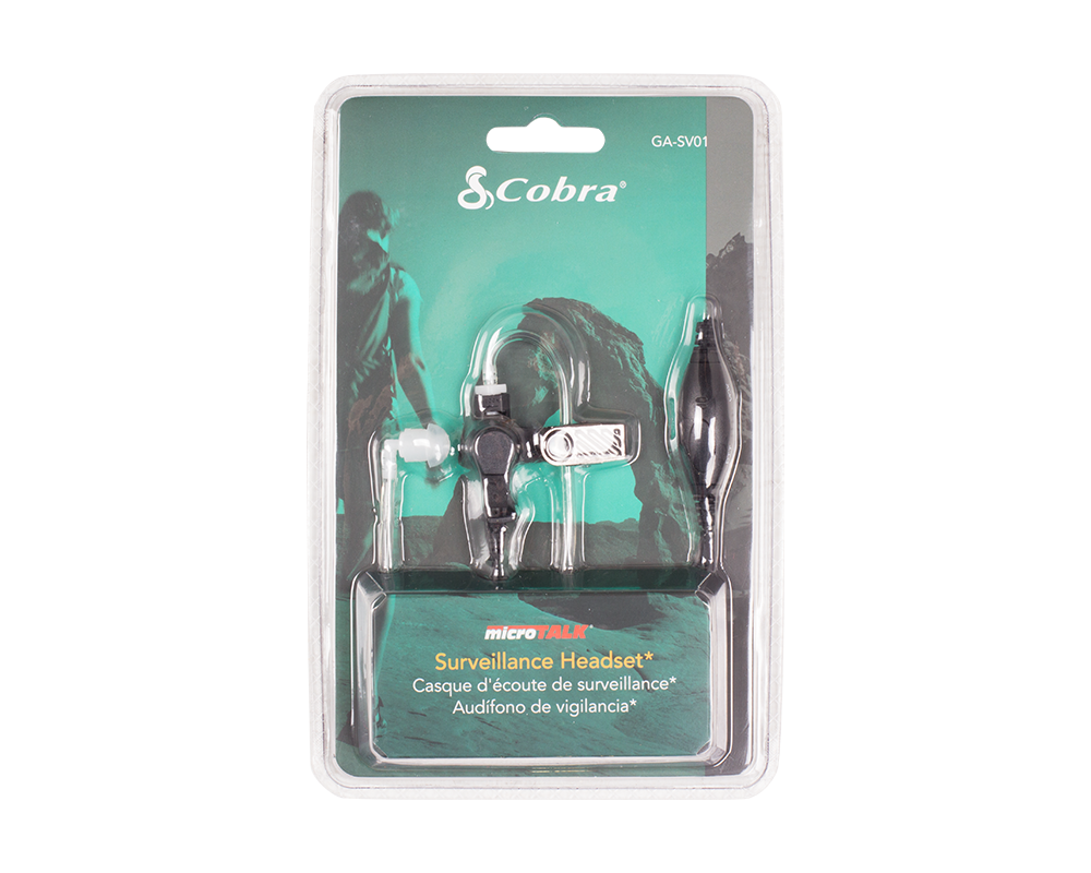 Радиостанция GA-SV01 - хендсфри слушалка за радиостанции Cobra 2