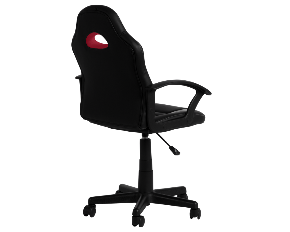 Офис стол Детски стол Carmen 7526 - черно-червен 4