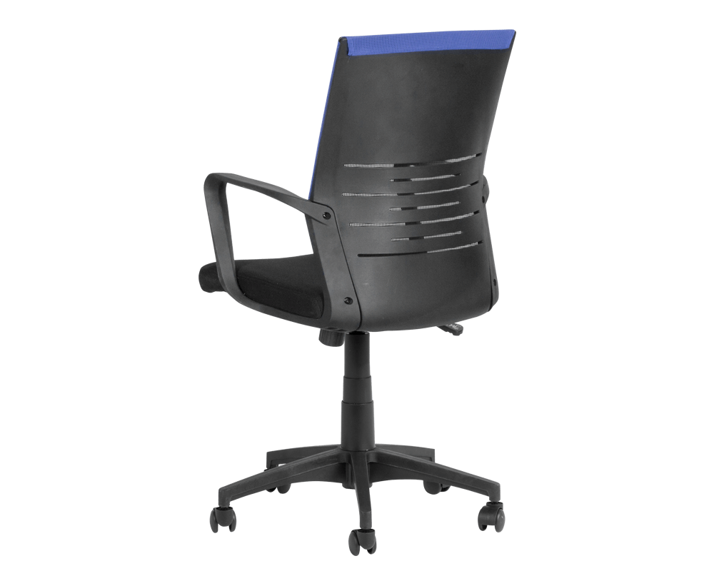 Офис стол Работен офис стол Carmen 7041 - черен - син 5