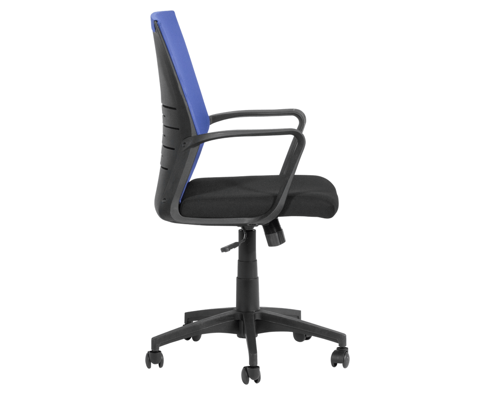 Офис стол Работен офис стол Carmen 7041 - черен - син 4