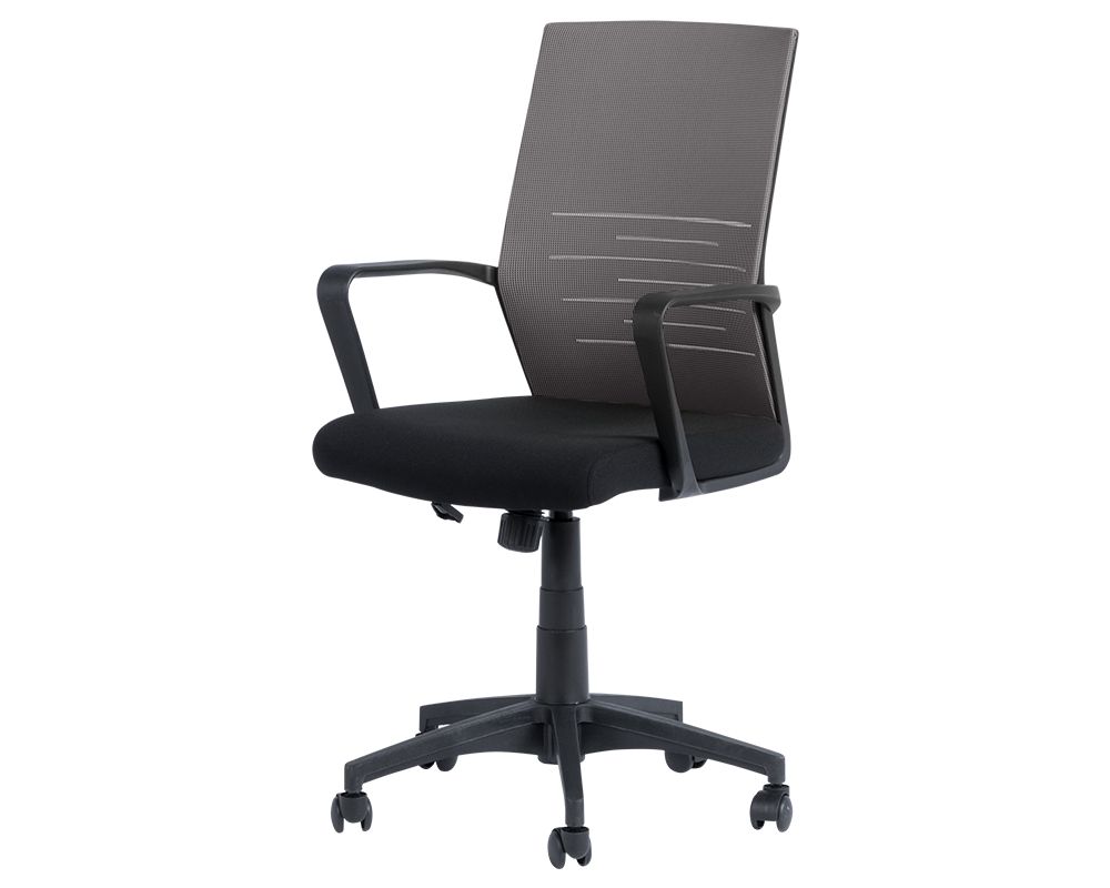 Офис стол Работен офис стол Carmen 7041 - черен - сив 3