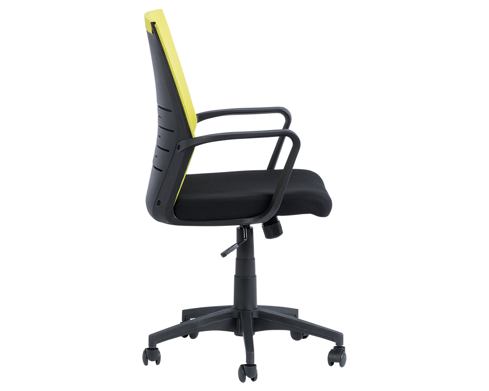 Офис стол Работен офис стол Carmen 7041 - черен - зелен 9