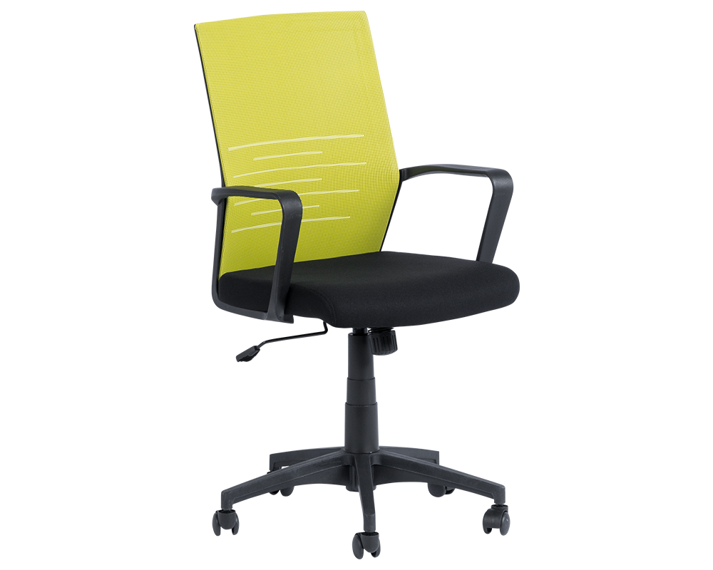 Офис стол Работен офис стол Carmen 7041 - черен - зелен 6