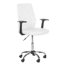  Офис стол Carmen 6045 - бял 658375 3520173_1 на топ цена - PIC.bg