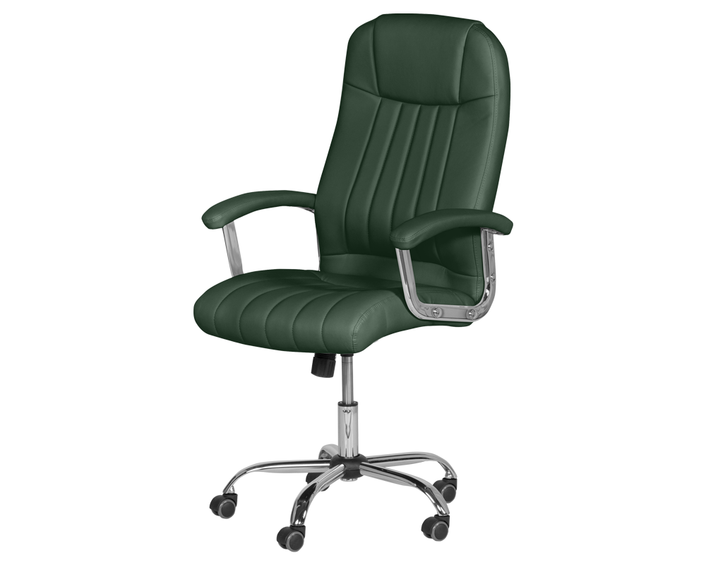 Офис стол Президентски офис стол Carmen 6181 - маслено зелен 3