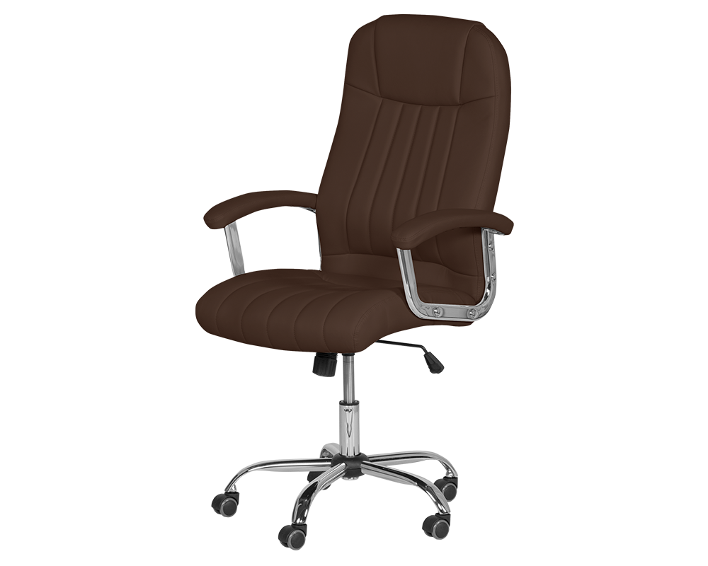 Офис стол Президентски офис стол Carmen 6181 - кафяв 9