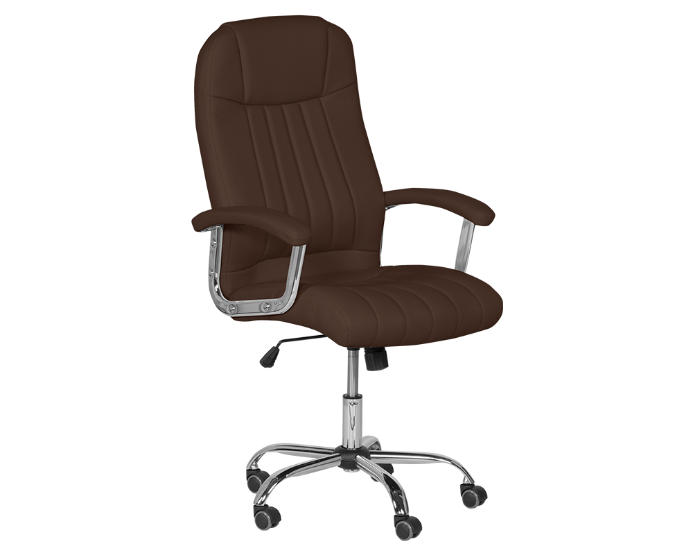 Офис стол Президентски офис стол Carmen 6181 - кафяв 7