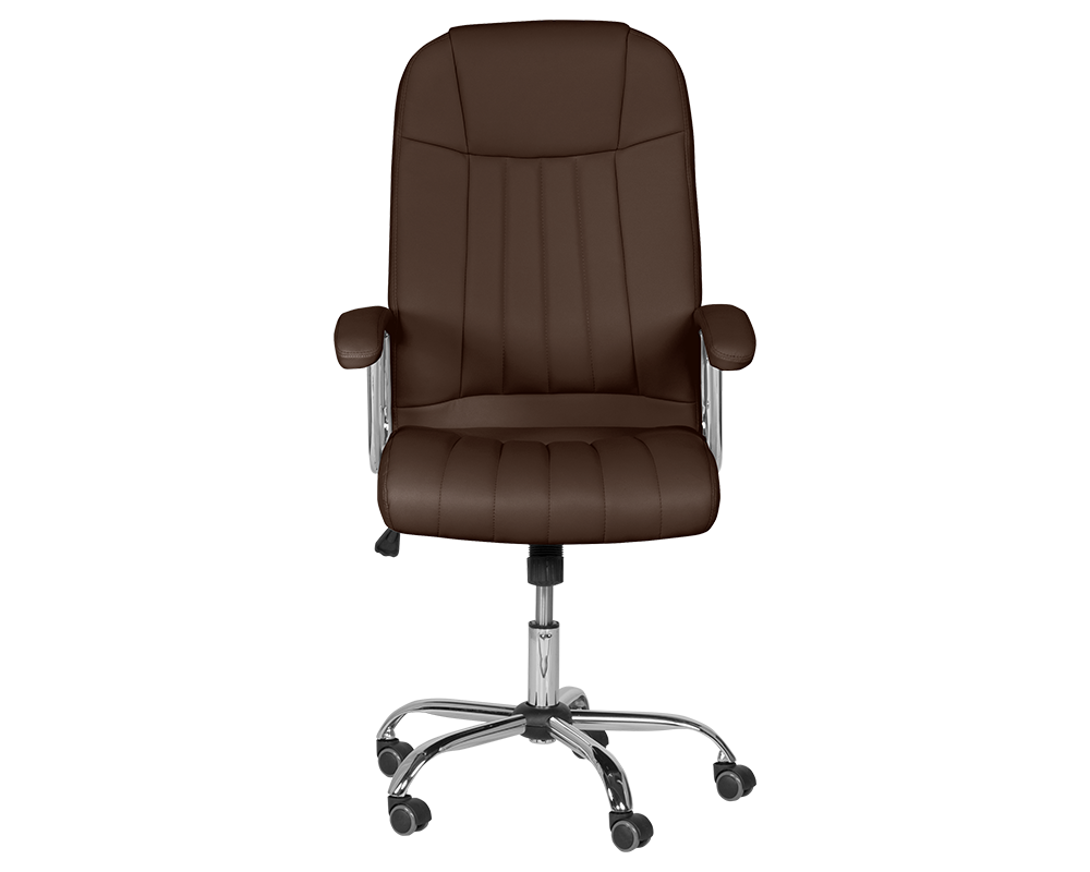 Офис стол Президентски офис стол Carmen 6181 - кафяв 8