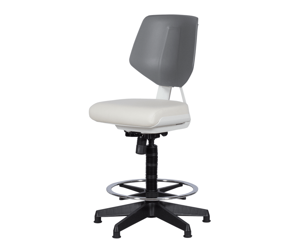 Офис стол Работен офис стол LAB - бял AS 3