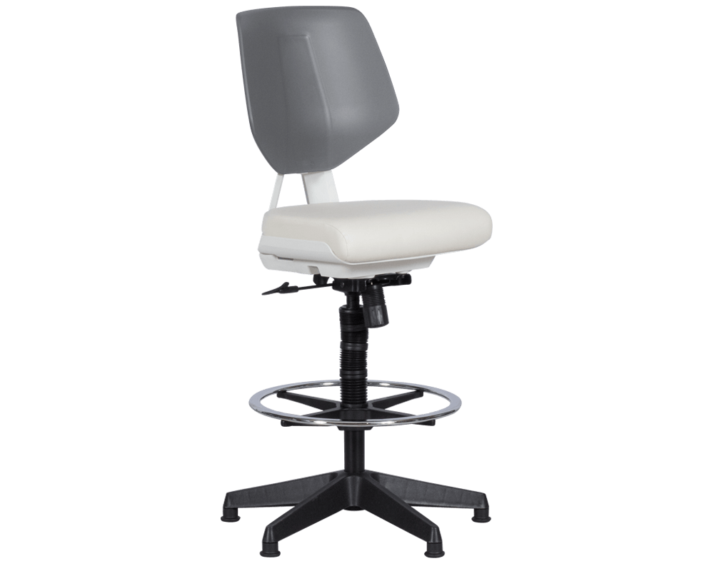 Офис стол Работен офис стол LAB - бял AS 4