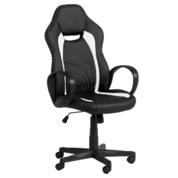  Геймърски стол Carmen 7525 - черно-бял 658467 3520259_5 на топ цена - PIC.bg