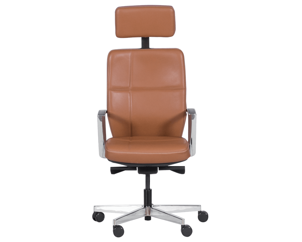 Офис стол Ергономичен стол SAHARA - кафе LUX 2