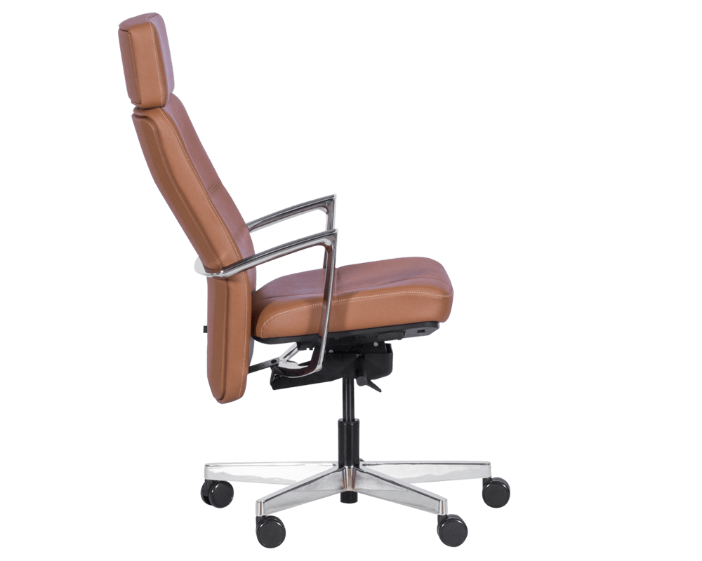 Офис стол Ергономичен стол SAHARA - кафе LUX 7