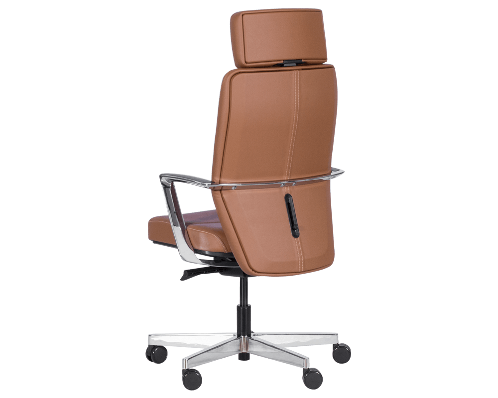 Офис стол Ергономичен стол SAHARA - кафе LUX 5