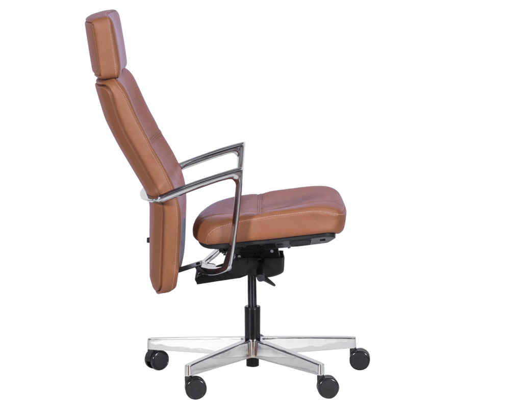 Офис стол Ергономичен стол SAHARA - кафе LUX 6