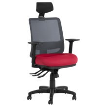  Ергономичен стол SEVERO - червен 658627 3520777_3 на топ цена - PIC.bg