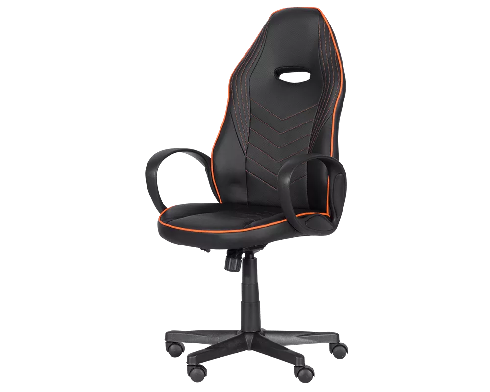 Геймърски стол Геймърски стол Carmen 7530 - черно - оранжев 3