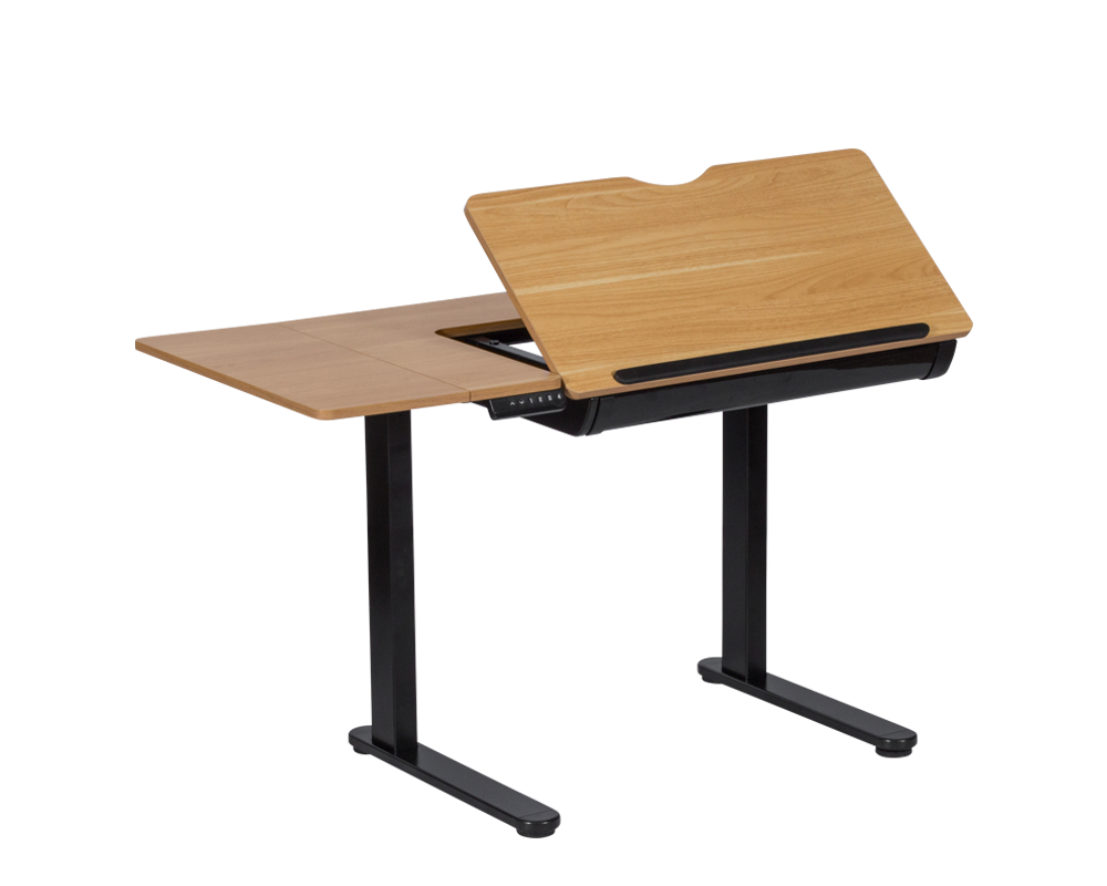 Бюро Ергономично регулируемо бюро Carmen CR-122 - бук 4