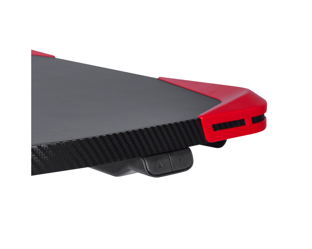 Бюро Ергономично геймърско бюро Carmen CR-121 G - черно-червено 5