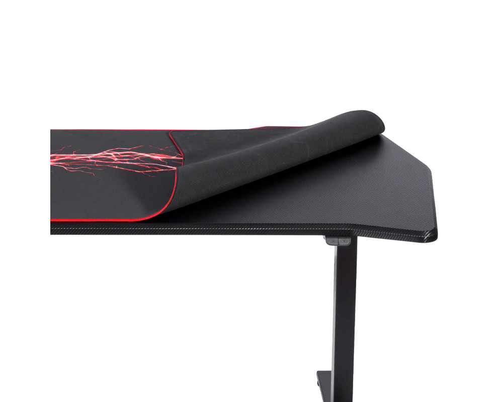 Бюро Ергономично геймърско бюро Carmen CR-116 G - черно - червено 3