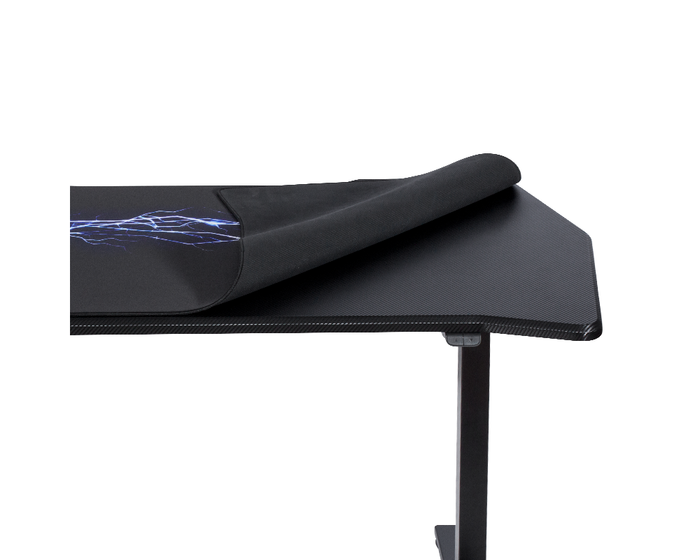 Бюро Ергономично геймърско бюро Carmen CR-116 G - черно - син 3