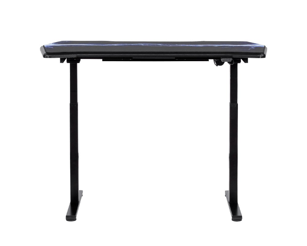 Бюро Ергономично геймърско бюро Carmen CR-116 G - черно - син 5