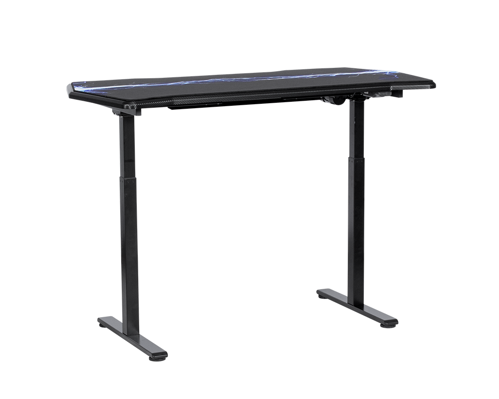 Бюро Ергономично геймърско бюро Carmen CR-116 G - черно - син 10