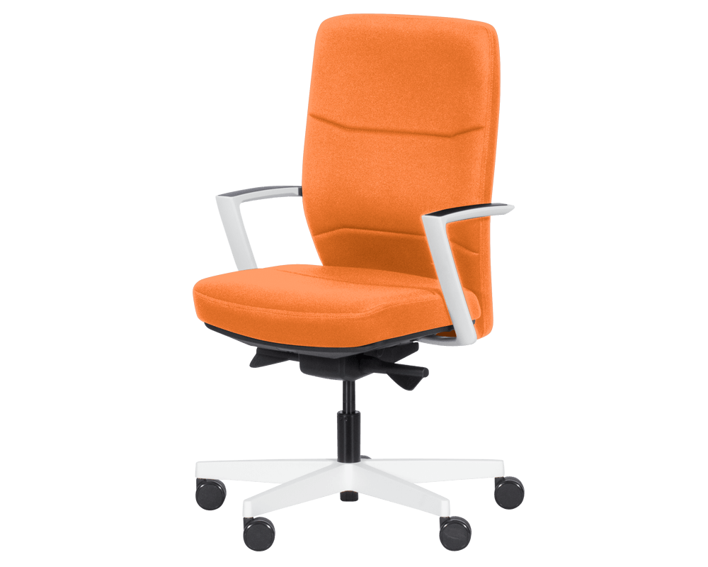 Офис стол Ергономичен стол ROBIN - оранжев 3