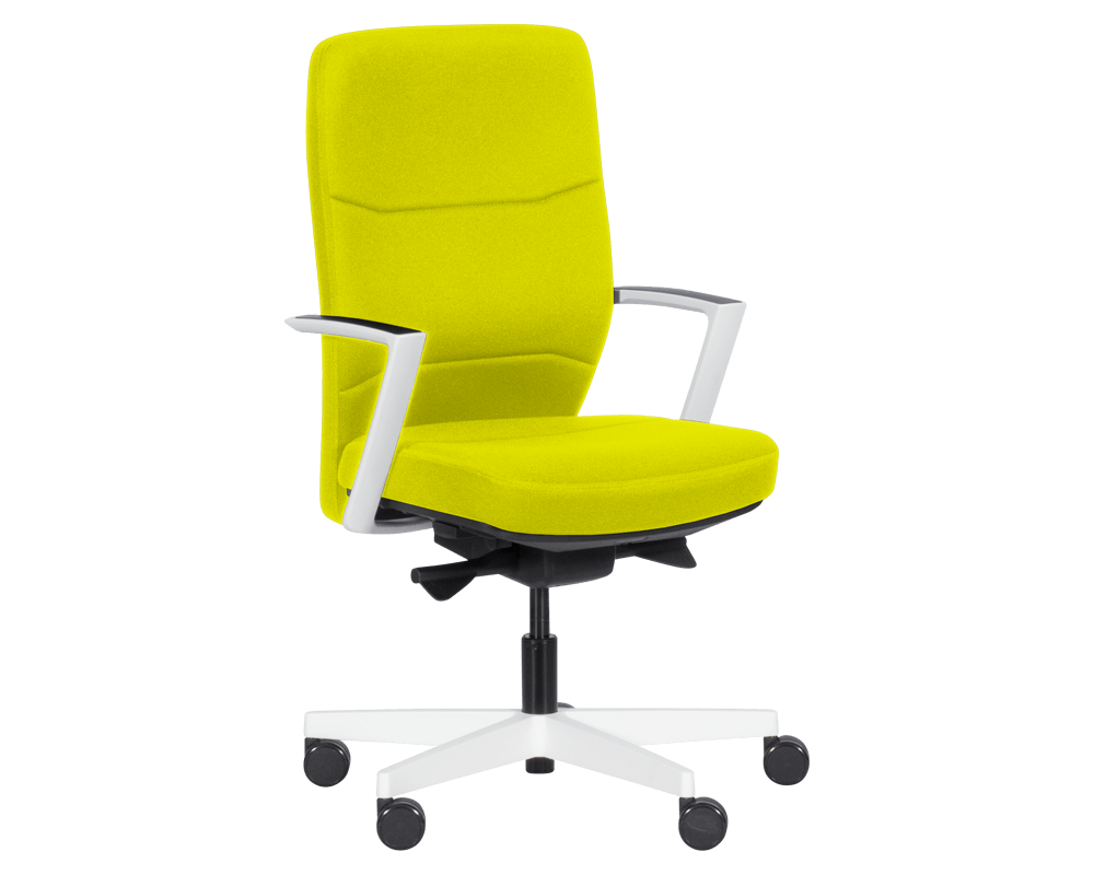 Офис стол Ергономичен стол ROBIN - горчица