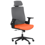 <span>Офис стол</span> Президентски офис стол Carmen 7544 - оранжево-сив <span class='catalog-num-in-name'>3520354_6</span> - 