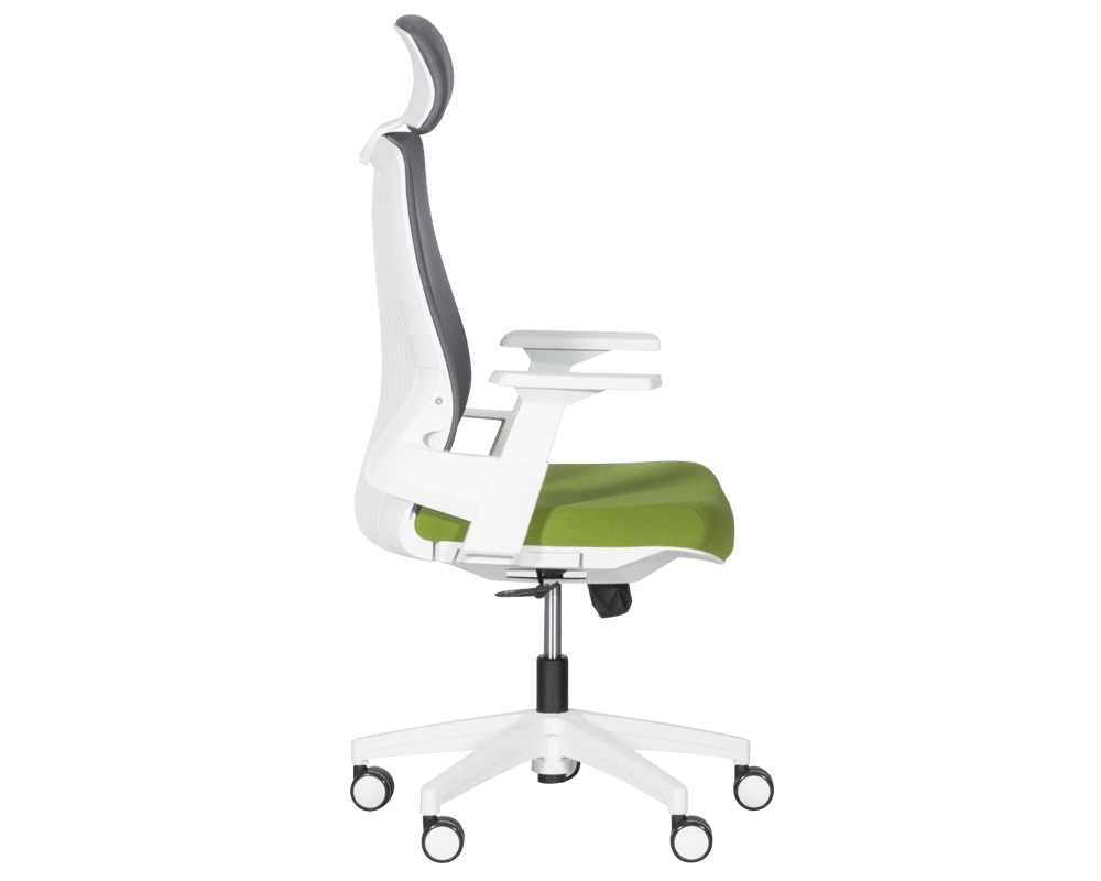 Офис стол Президентски офис стол Carmen 7546 - тъмнозелен-сив 4