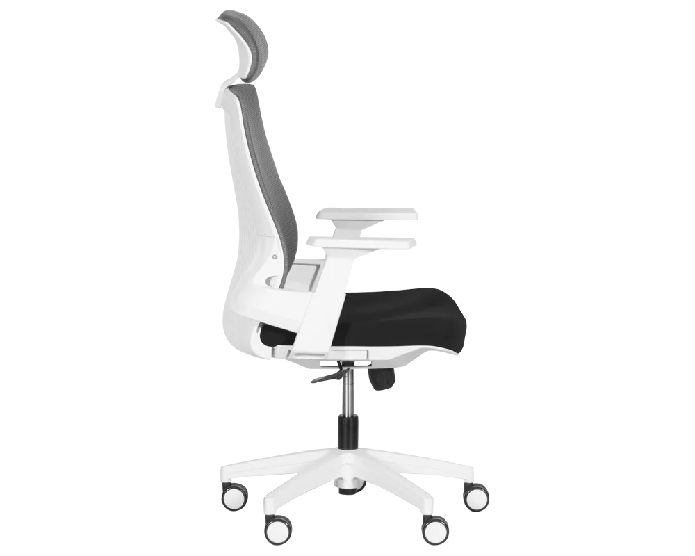 Офис стол Президентски офис стол Carmen 7546 - черен - сив 4