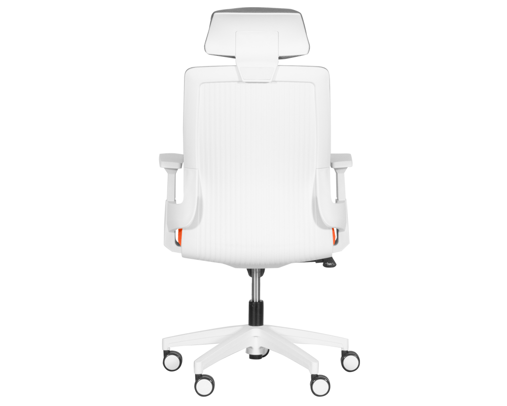 Офис стол Президентски офис стол Carmen 7546 - оранжев - сив 5