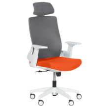  Президентски офис стол Carmen 7546 - оранжев - сив 658812 3520356_5 на топ цена - PIC.bg