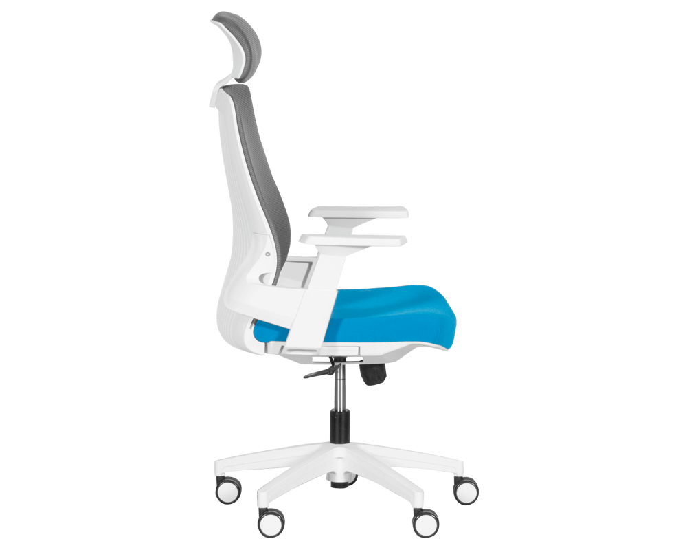 Офис стол Президентски офис стол Carmen 7546 - син-сив 4