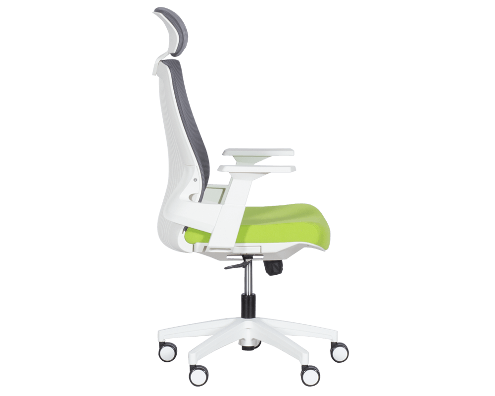 Офис стол Президентски офис стол Carmen 7546 - зелен-сив 4