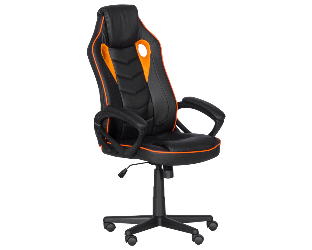 Геймърски стол Геймърски стол Carmen 7604 - черен - оранжев 5