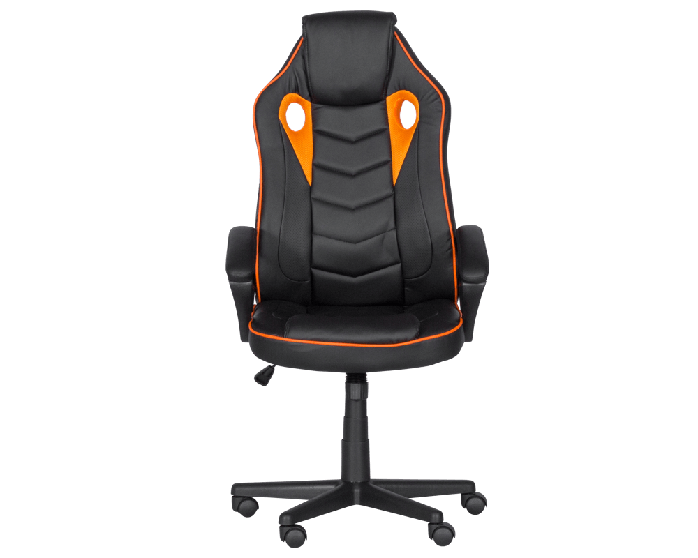 Геймърски стол Геймърски стол Carmen 7604 - черен - оранжев 2