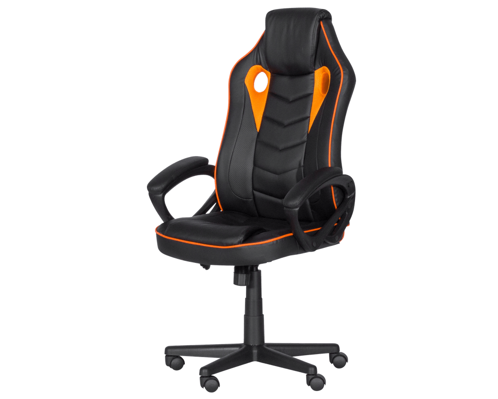 Геймърски стол Геймърски стол Carmen 7604 - черен - оранжев 7