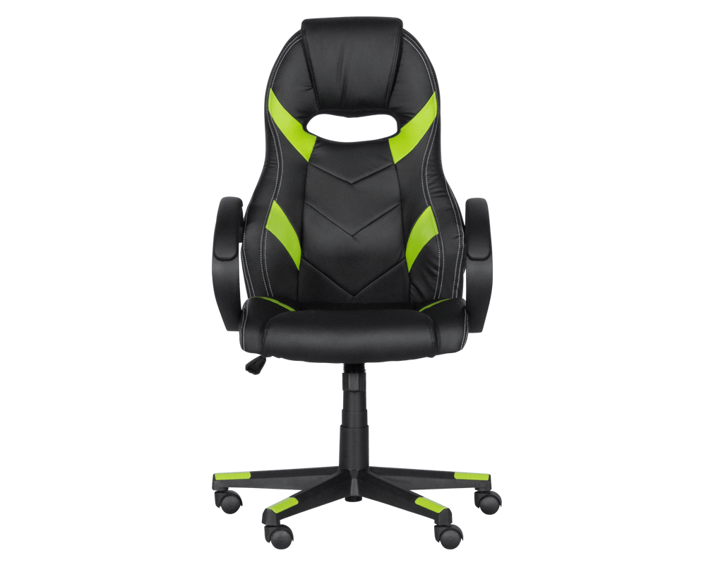 Геймърски стол Геймърски стол Carmen 7605 - черен - зелен 2