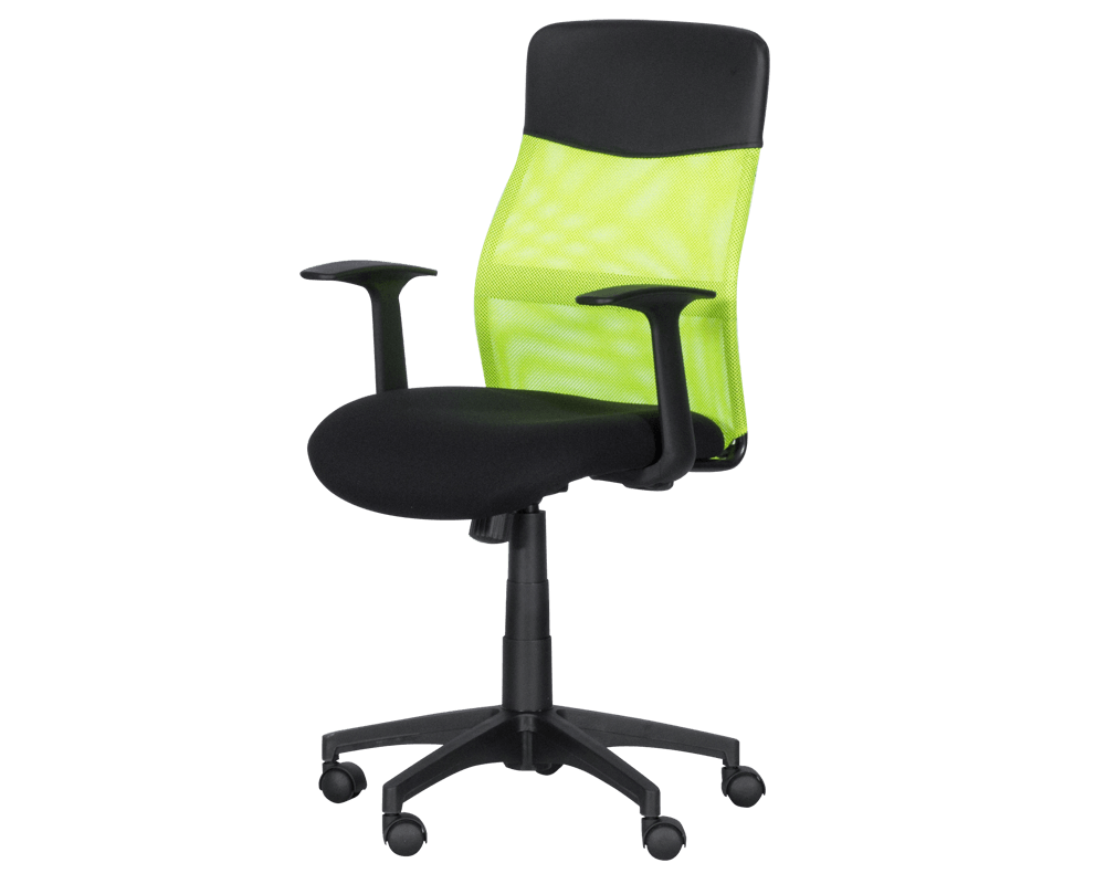 Офис стол Работен офис стол Carmen 7537 - горчица - черен 3