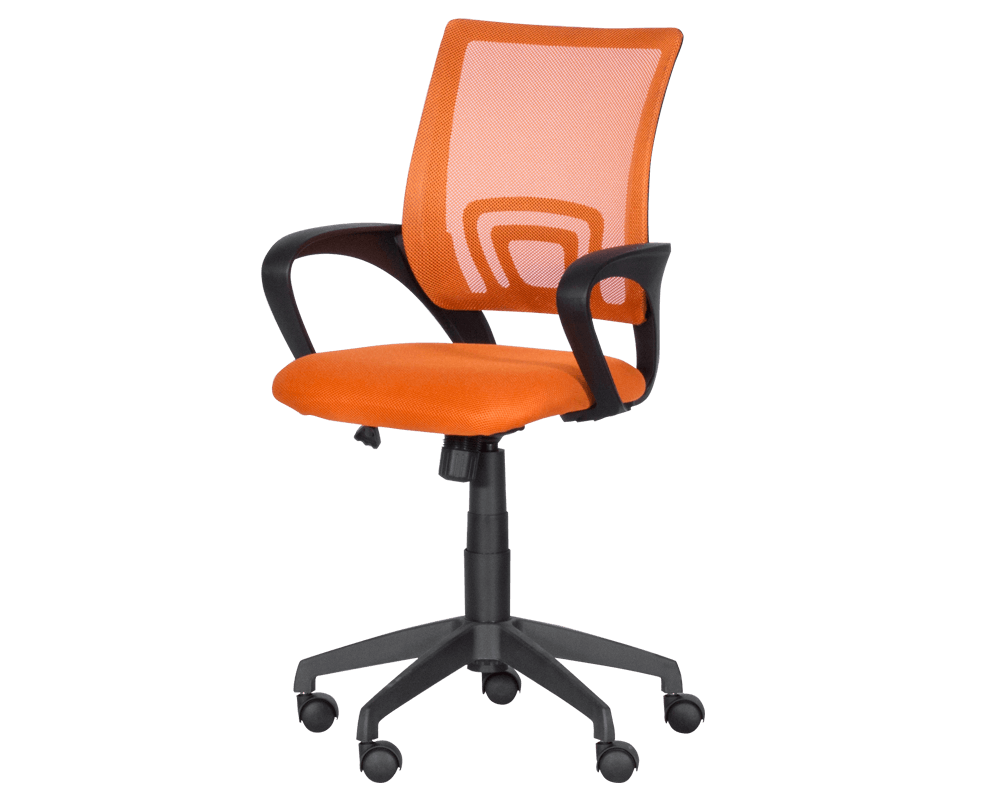 Офис стол Работен офис стол Carmen 7050 - оранжев 3