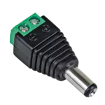 <span>Аксесоар за видеонаблюдение</span> Захранващ конектор с болт 12V / 5.5 мм мъжки <span class='catalog-num-in-name'>1790033</span> - 