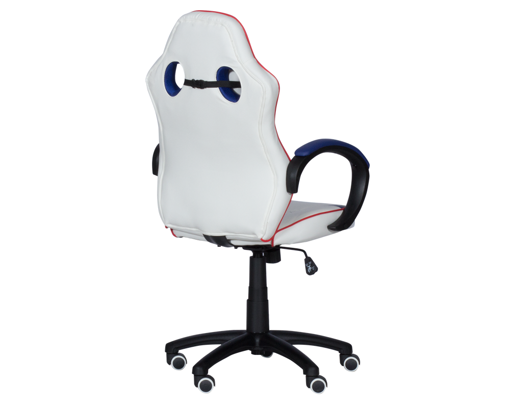 Геймърски стол Геймърски стол с футболни мотиви Carmen 6308 - бял-син 5