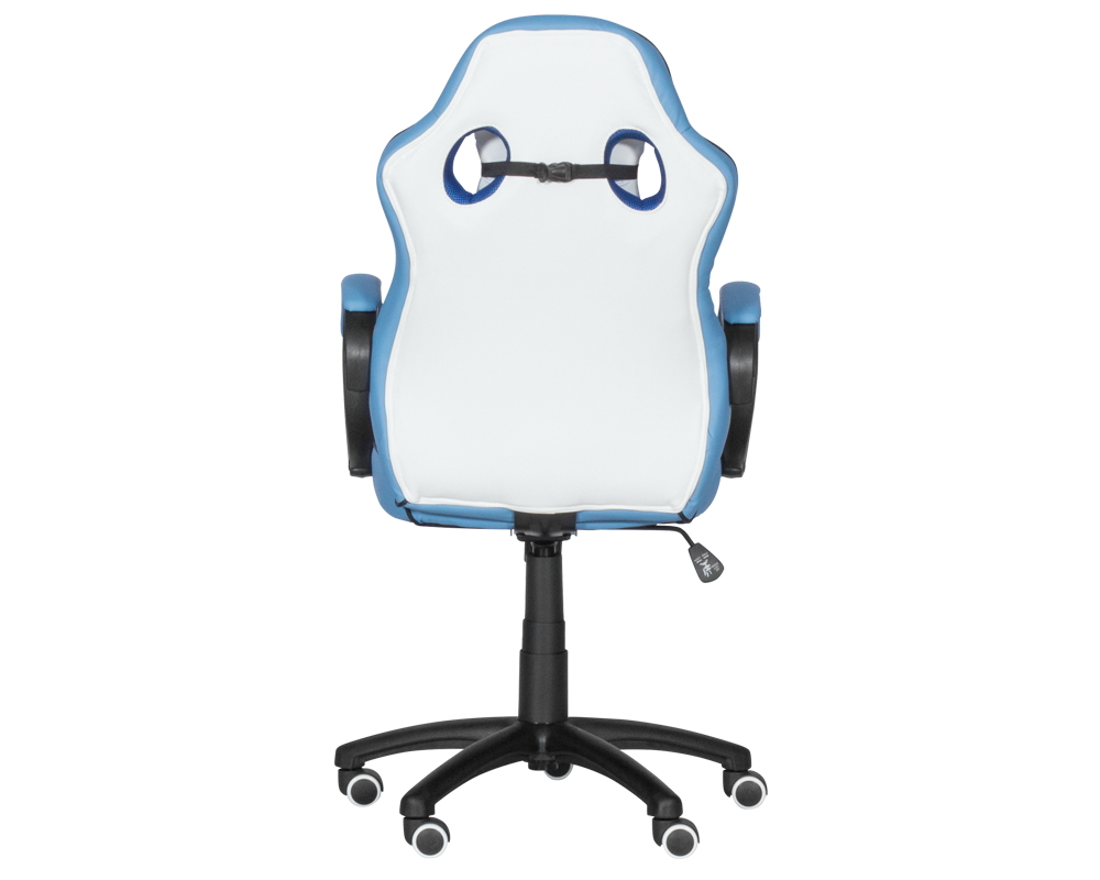 Геймърски стол Геймърски стол с футболни мотиви Carmen 6302 - бял-син 5