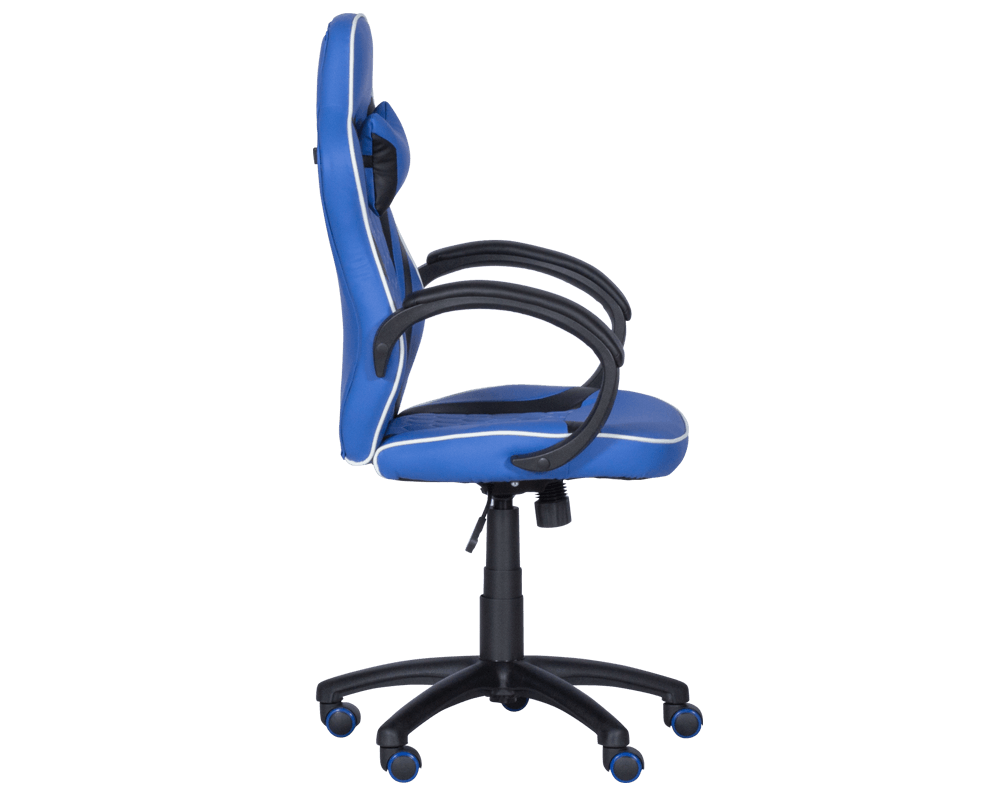 Геймърски стол Геймърски стол с футболни мотиви Carmen 6303 - син-черен 4