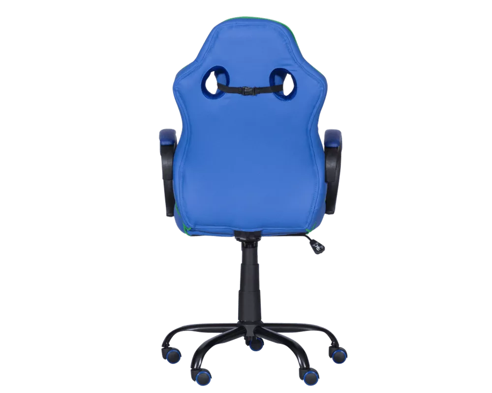 Геймърски стол Геймърски стол с футболни мотиви Carmen 6306 - син-черен 5